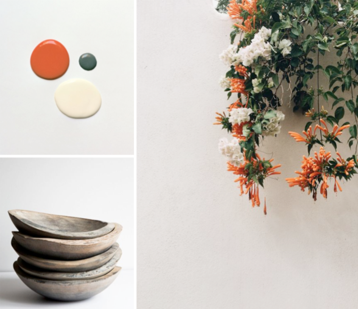 Home Design Inspiration: Office with a Pop of Tangerine